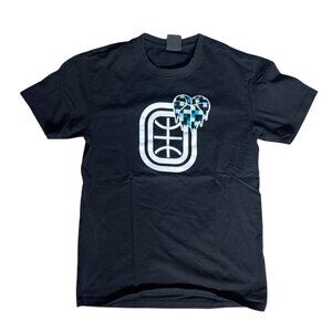 Overtime Basketball Cold Hearts Black Tshirt Mens Medium EUC